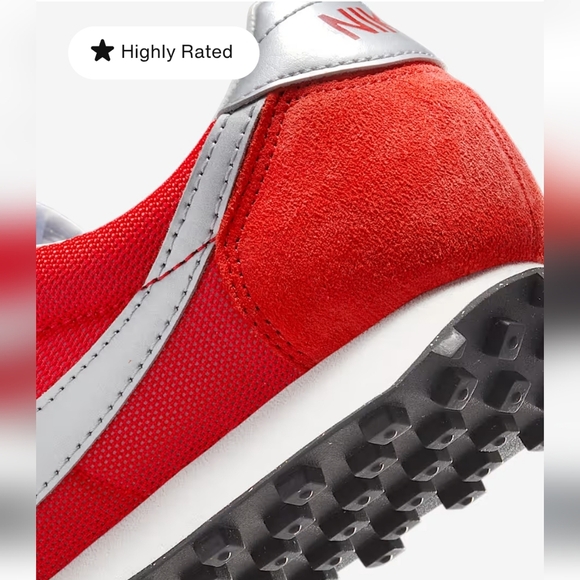 Nike LD-1000 Red & Silver Women's Shoes, Retail Price $105.00 USD - Picture 8 of 16